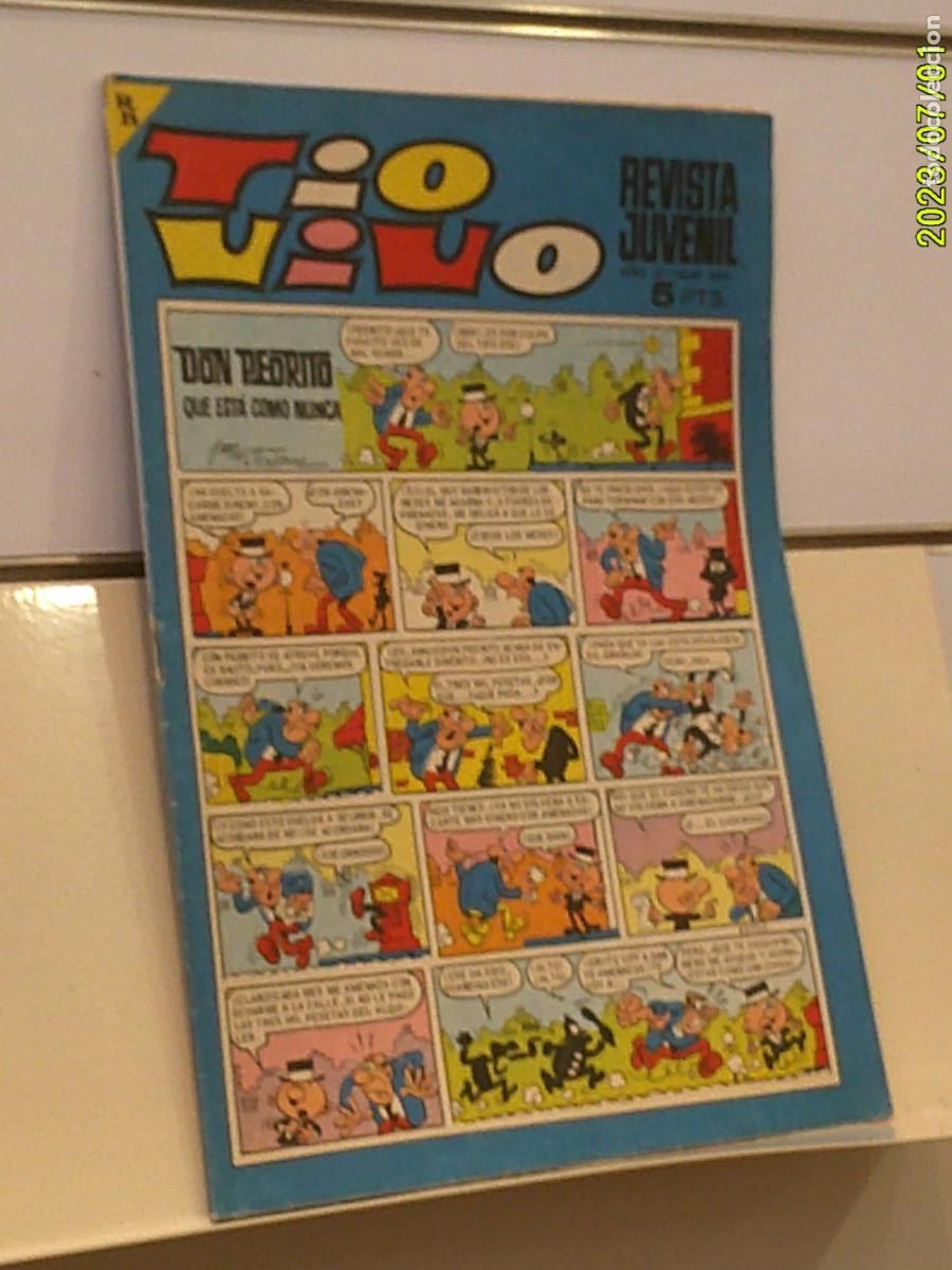 Tebeos: TIO VIVO A&Ntilde;O XI N&ordm; 359 - BRUGUERA 1968