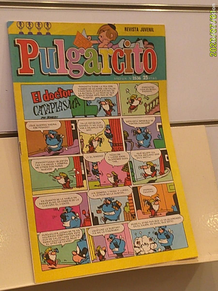 Tebeos: PULGARCITO A&Ntilde;O LIX N&ordm; 2536 - BRUGUERA 1979