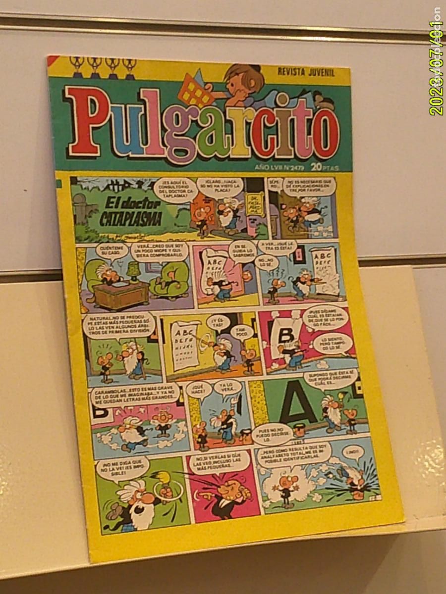 Tebeos: PULGARCITO A&Ntilde;O LVIII N&ordm; 2479 - BRUGUERA 1978