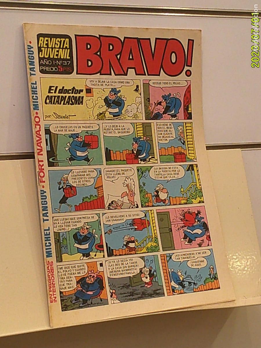 Tebeos: BRAVO A&Ntilde;O I N&ordm; 37 - BRUGUERA 1968