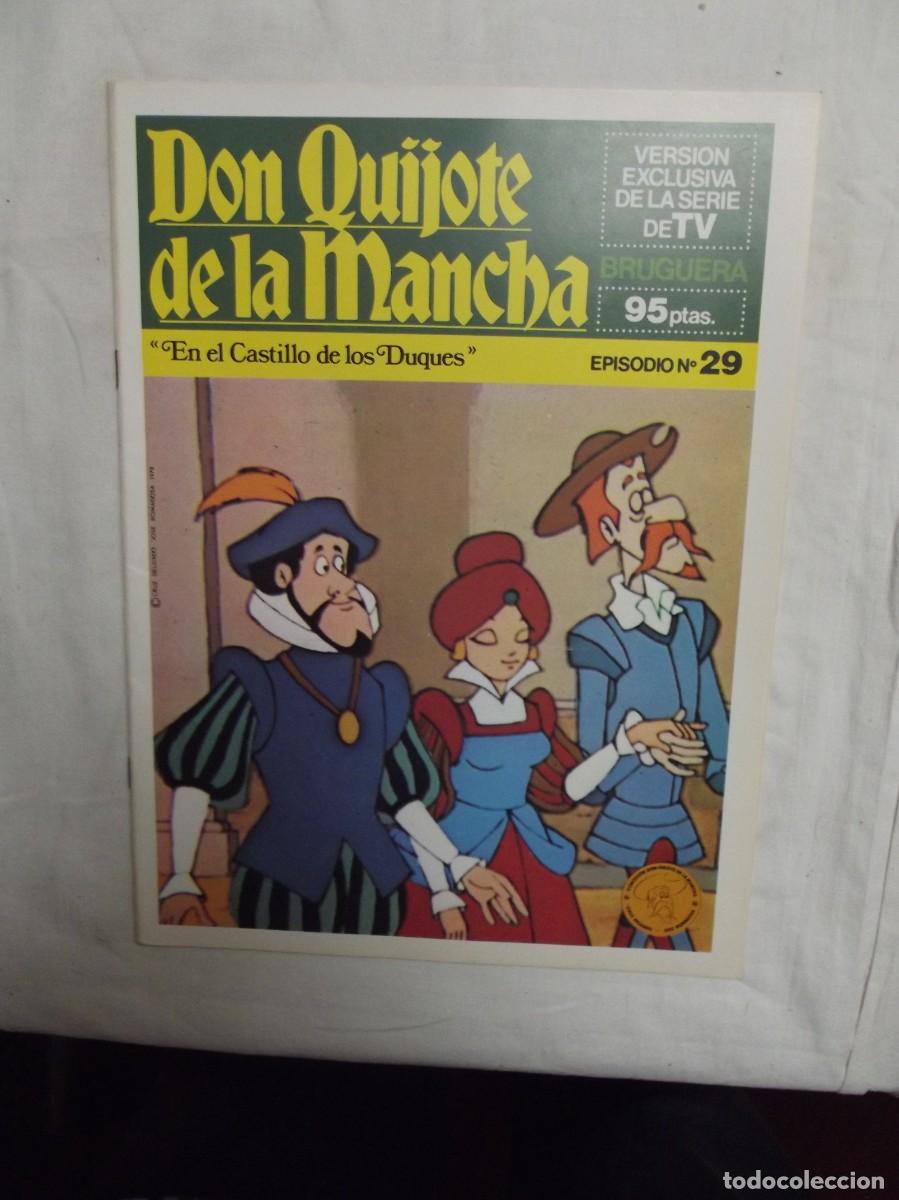 Tebeos: DON QUIJOTE DE LA MANCHA EPISODIO N&ordm; 29 EN EL CASTILLO DE LOS DUQUES ( BRUGUERA )