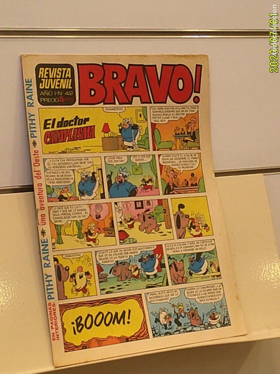 Tebeos: BRAVO A&Ntilde;O I N&ordm; 42 - BRUGUERA 1968