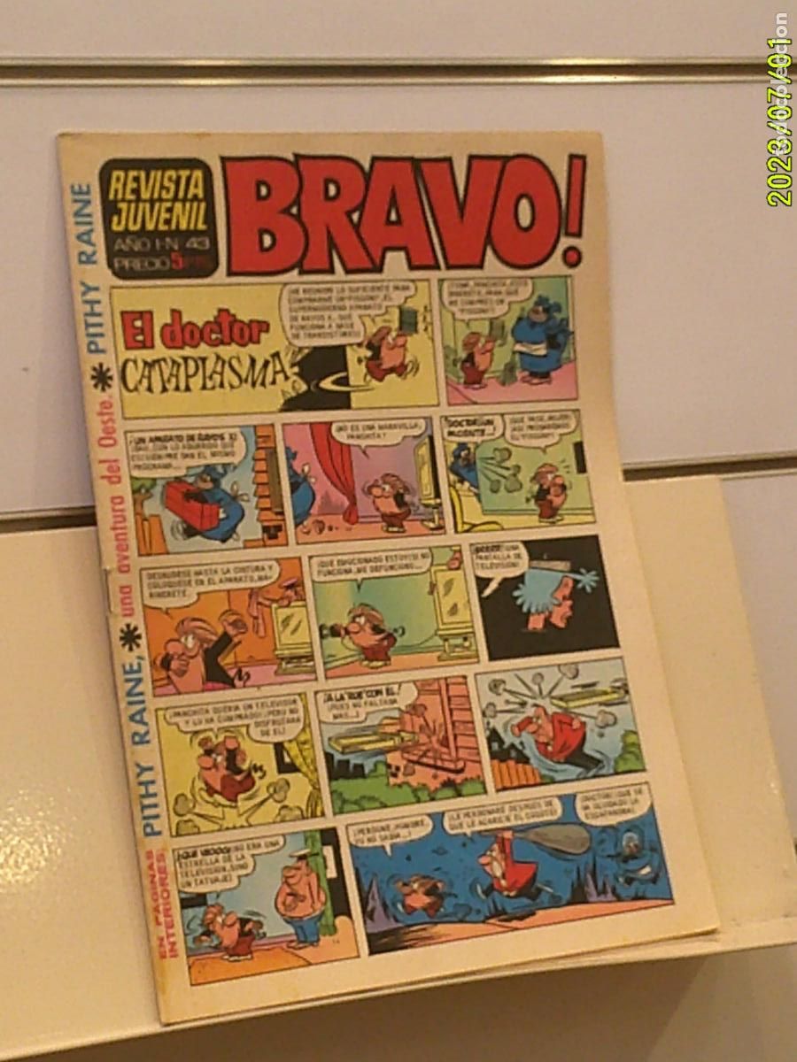 Tebeos: BRAVO! A&Ntilde;O I N&ordm; 43 - BRUGUERA 1968