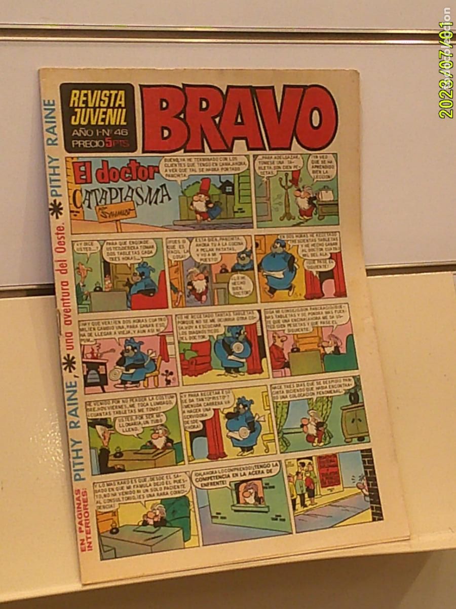 Tebeos: BRAVO A&Ntilde;O I N&ordm; 46 - BRUGUERA 1968