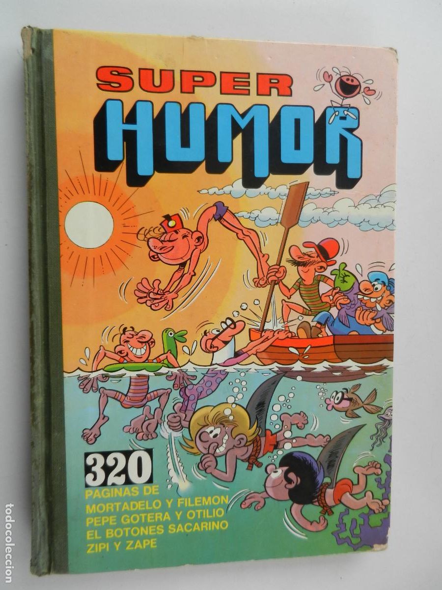 Tebeos: SUPER HUMOR -VOLUMEN I - 320 PAGINAS DE MORTADELO , PEPE GOTERA , EL BOTONES ... BRUGUERA 1981