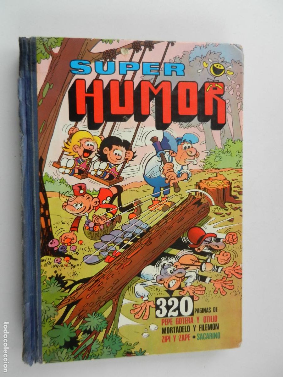Tebeos: SUPER HUMOR - VOL X -BRUGUERA 1981- 320 PAG PEPE GOTERA - SACARINO - MORTADELO