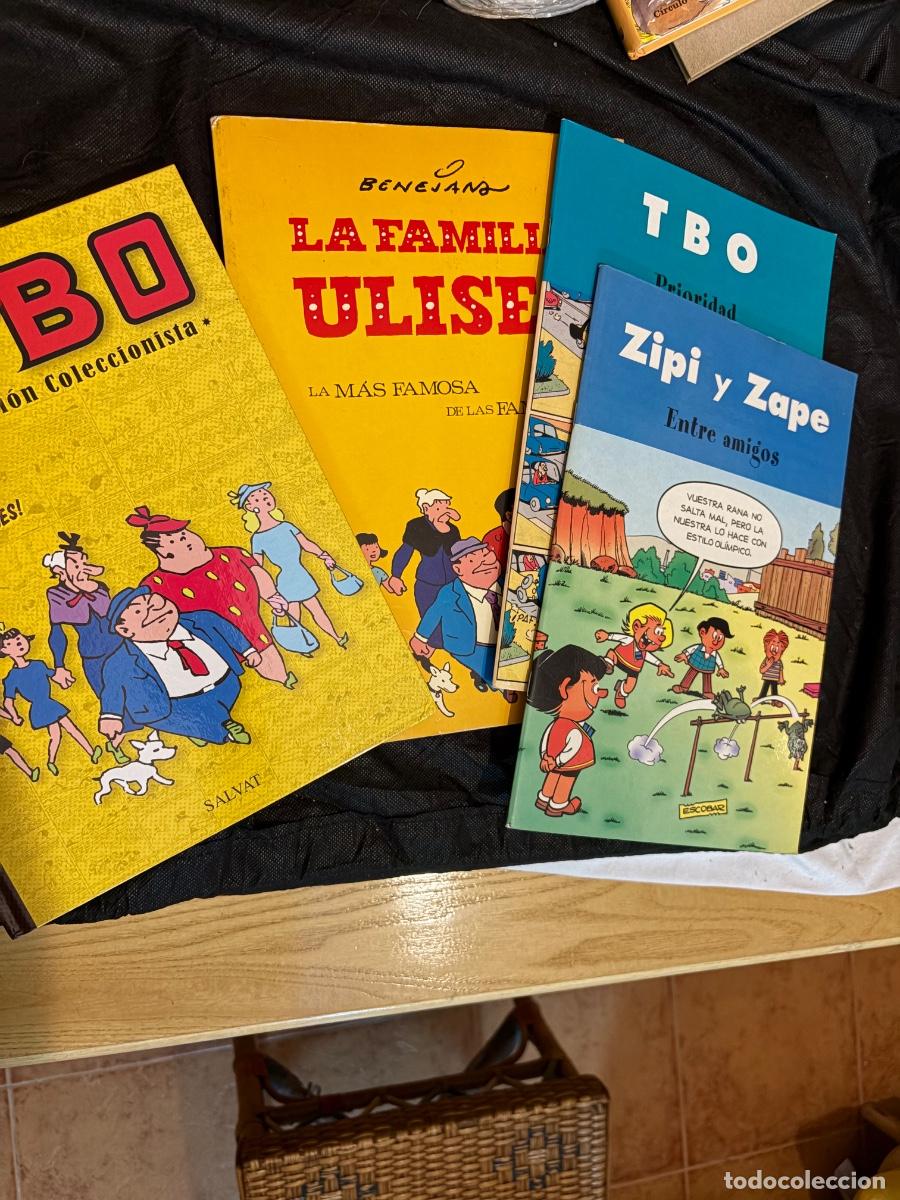 Tebeos: Lote de c&oacute;mics :La familia Ulises, Zipi y Zape, TBO