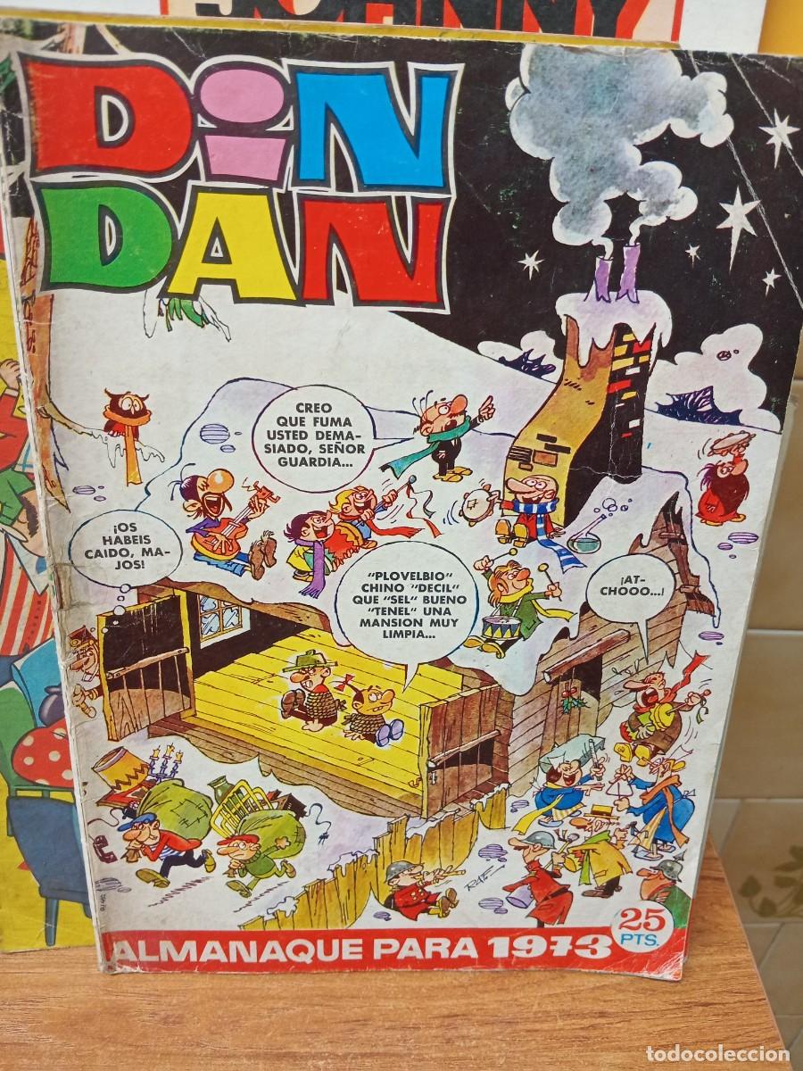 Tebeos: DIN DAN - ALMANAQUE 1973 - BRUGUERA