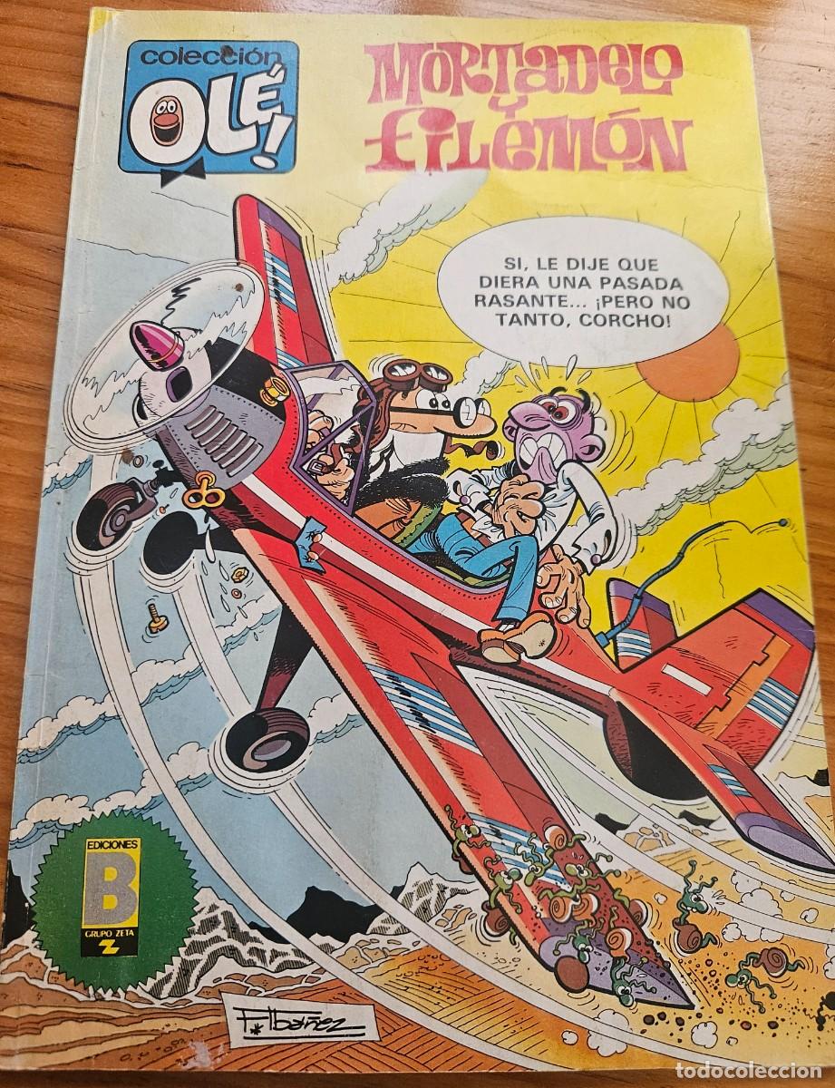 Tebeos: Mortadelo y Filem&oacute;n - Una fiesta de alto copete y otros - Colecci&oacute;n Ol&eacute; 213 - M. 127 1989