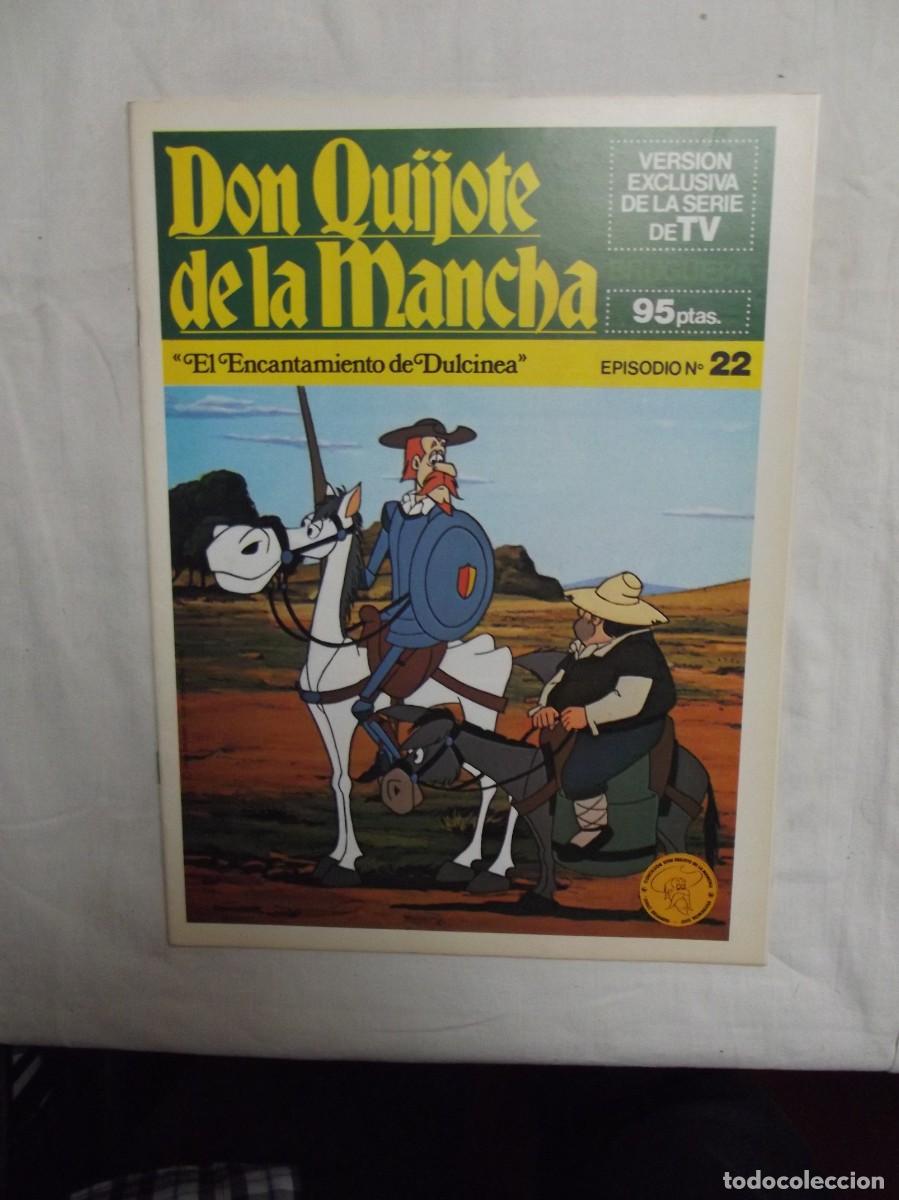 Tebeos: DON QUIJOTE DE LA MANCHA EPISODIO N&ordm; 22 EL ENCANTAMIENTO DE DULCINEA