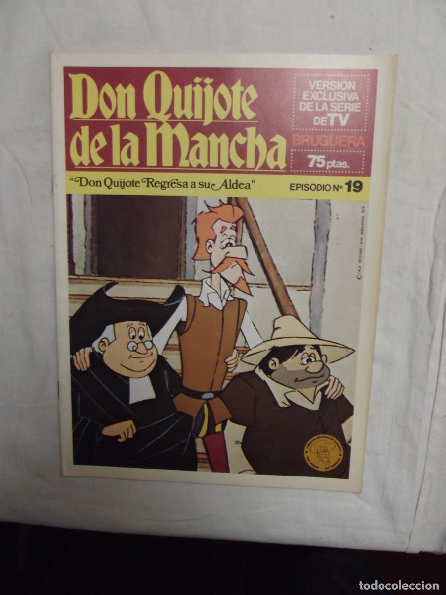 Tebeos: DON QUIJOTE DE LA MANCHA EPISODIO N&ordm; 19 DON QUIJOTE REGRESA A SU ALDEA