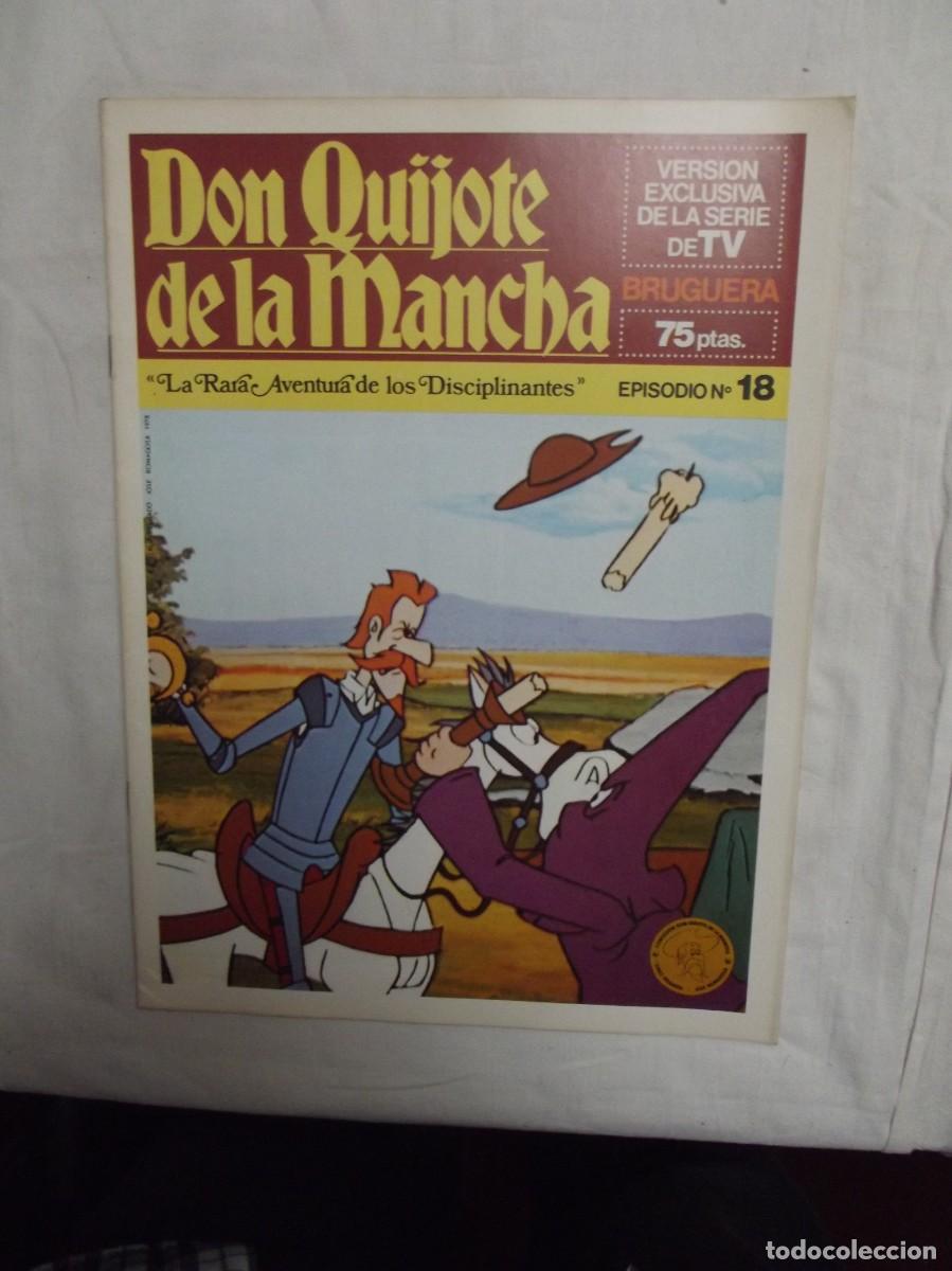 Tebeos: DON QUIJOTE DE LA MANCHA EPISODIO N&ordm; 18 LA RARA AVENTURA DE LOS DISCIPLINANTES