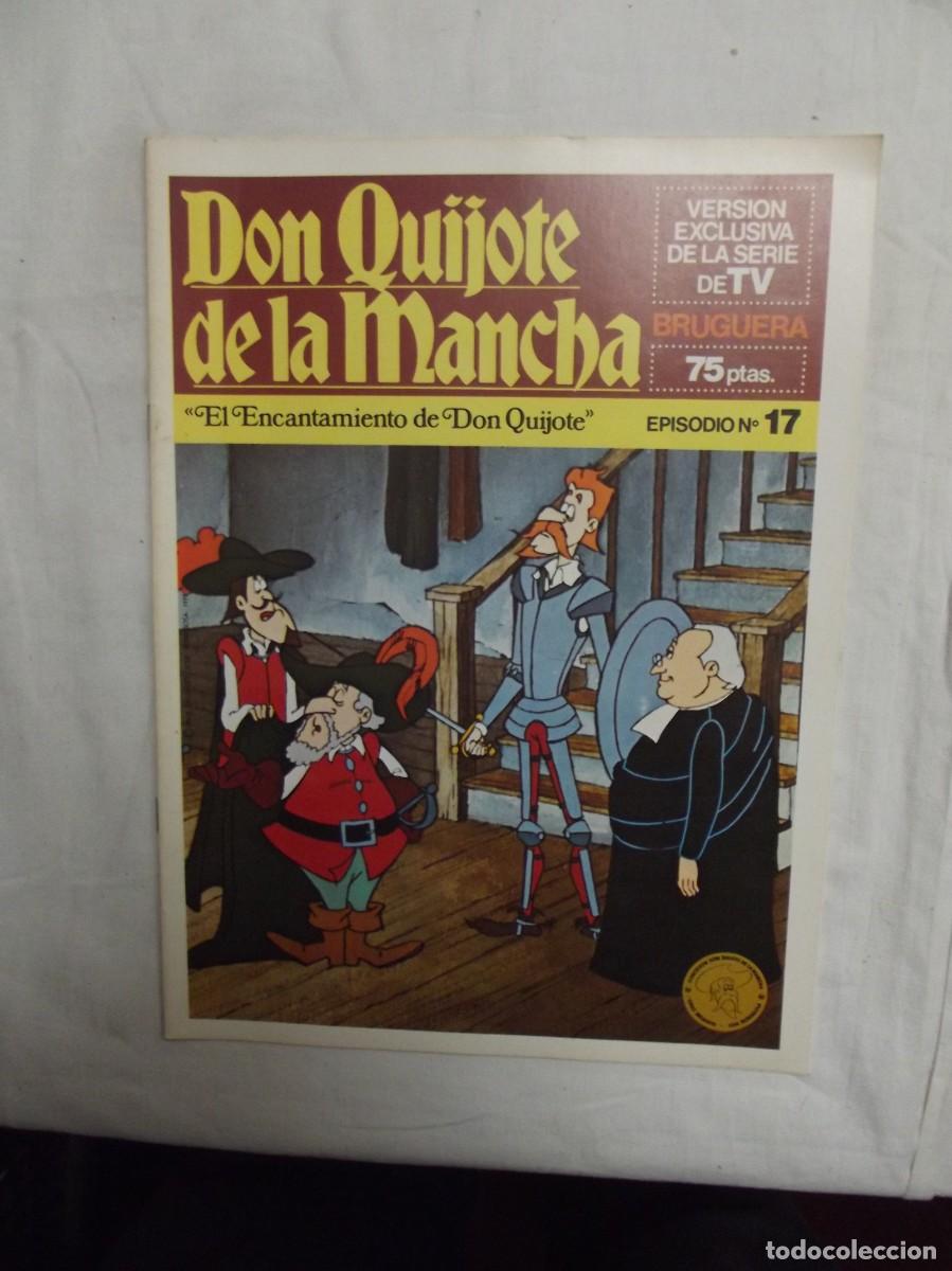 Tebeos: DON QUIJOTE DE LA MANCHA EPISODIO N&ordm; 17 EL ENCANTAMIENTO DE DON QUIJOTE