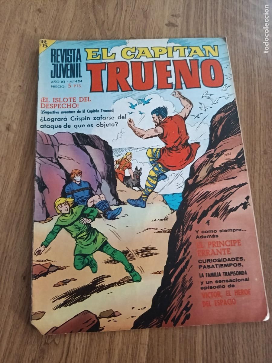 Tebeos: CAPITAN TRUENO EXTRA N&ordm; 424