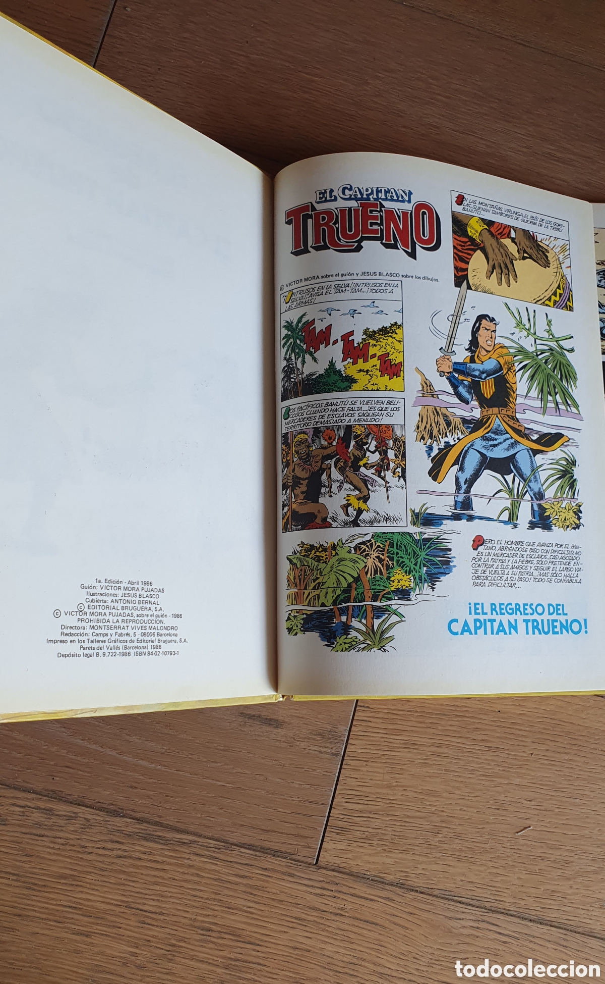 Tebeos: C&oacute;mic: El Regreso de El Capit&aacute;n Trueno 1986 - Foto 5