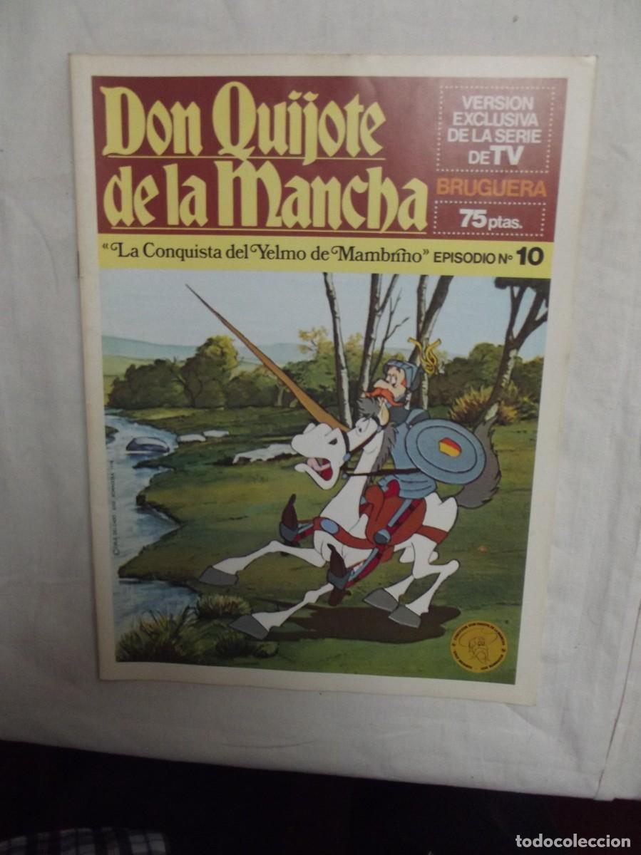 Tebeos: DON QUIJOTE DE LA MANCHA EPISODIO N&ordm; 10 LA CONQUISTA DE YELMO DE MAMBRINO