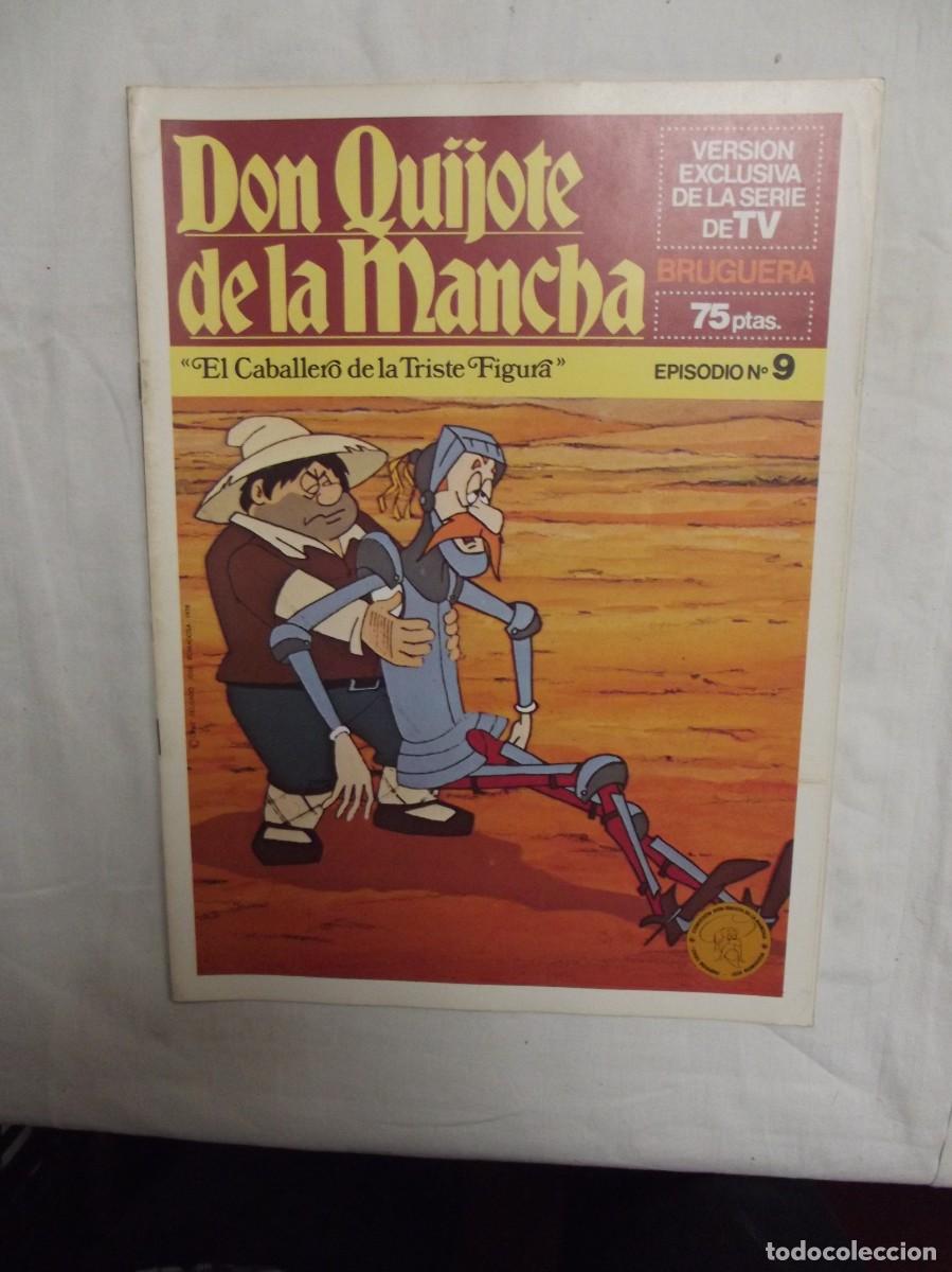 Tebeos: DON QUIJOTE DE LA MANCHA EPISODIO N&ordm; 9 EL CABALLERO DE LA TRISTE FIGURA
