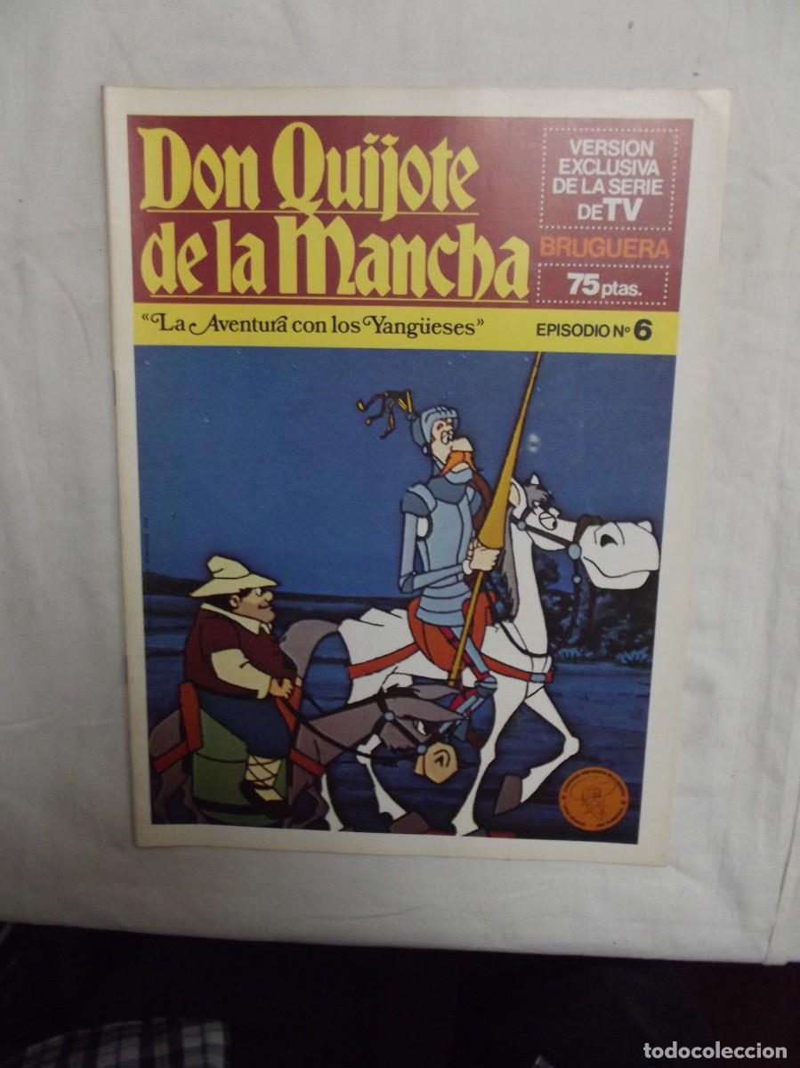Tebeos: DON QUIJOTE DE LA MANCHA EPISODIO N&ordm; 6 LA AVENTURA CON LOS YANGUESES