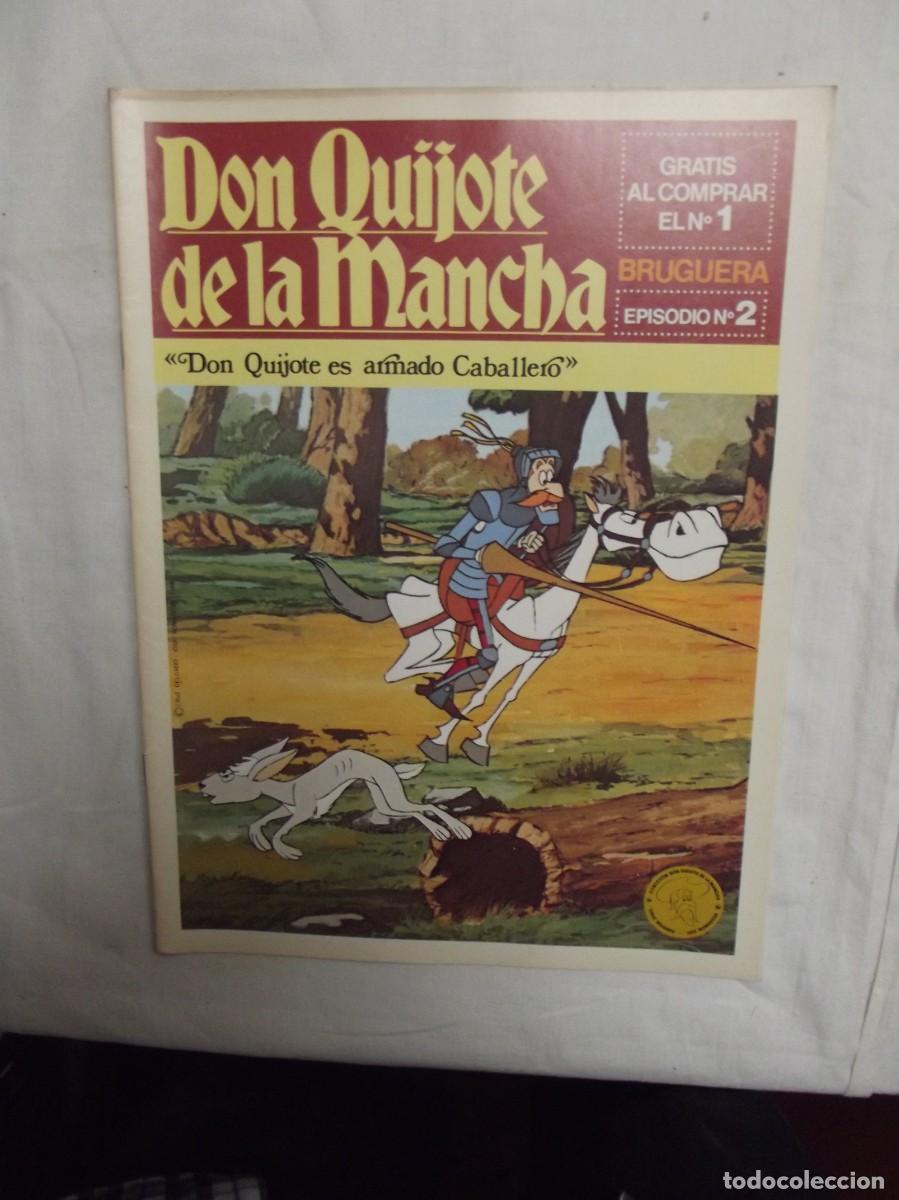 Tebeos: DON QUIJOTE DE LA MANCHA EPISODIO N&ordm; 2 DON QUIJOTE ES ARMADO CABALLERO