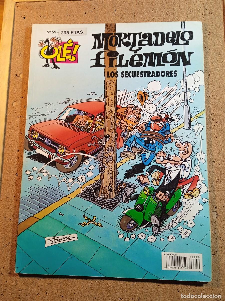 Tebeos: TEBEO DE OLE MORTADELO Y FILEMON EN LOS SECUESTRADORES DEL A&Ntilde;O 1994 N&ordm; 59