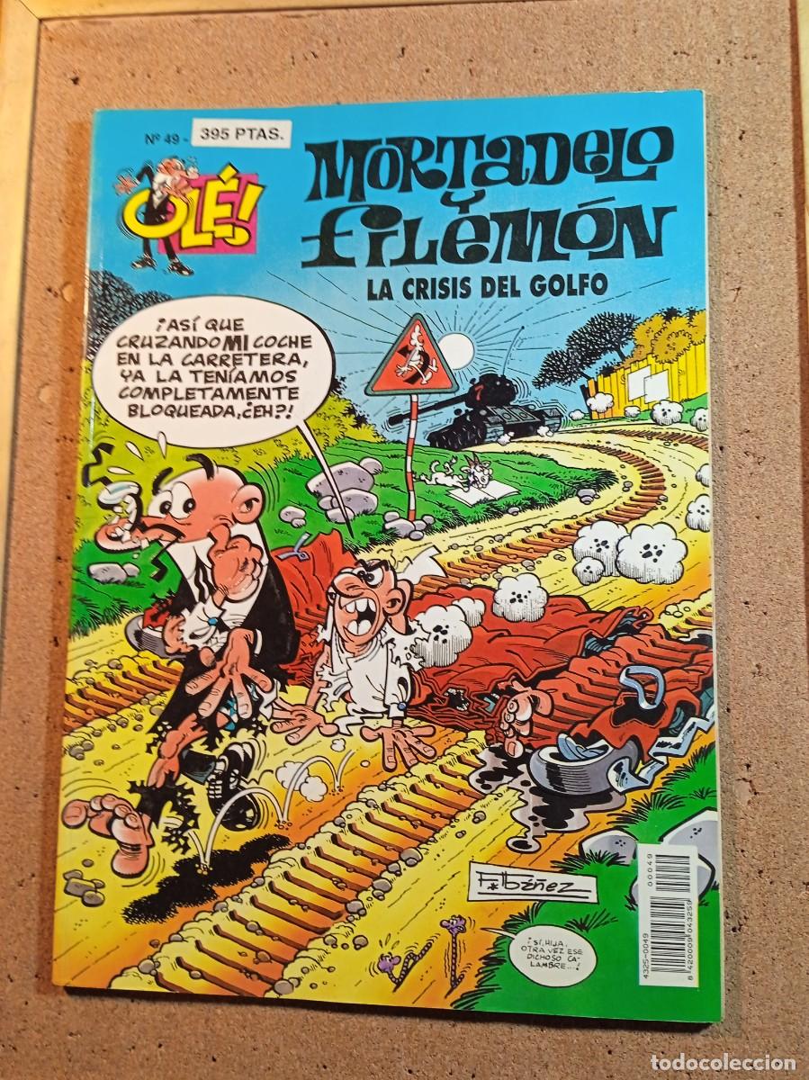Tebeos: TEBEO DE OLE MORTADELO Y FILEMON EN LA CRISIS DEL GOLFO DEL A&Ntilde;O 1994 N&ordm; 49