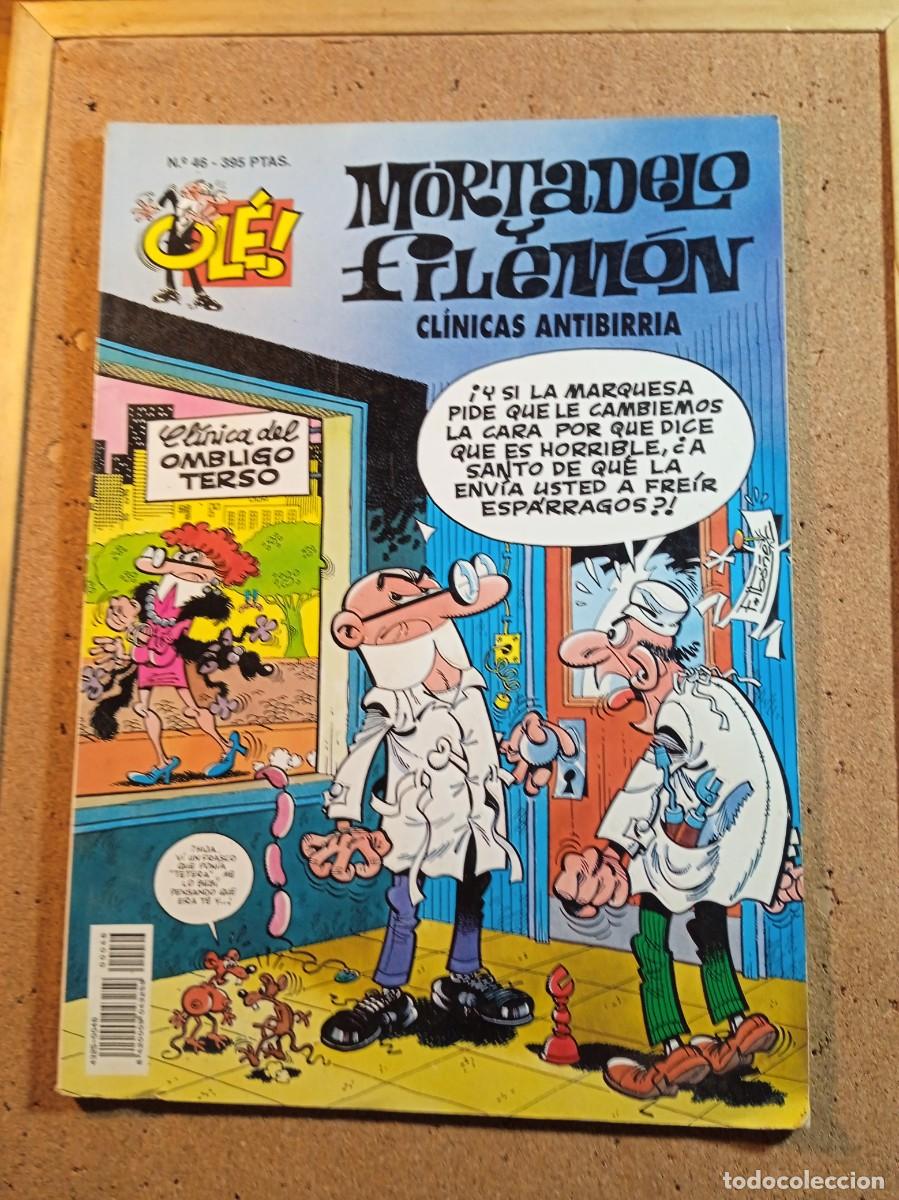 Tebeos: TEBEO DE OLE MORTADELO Y FILEMON EN CLINICAS ANTIBIRRIA DEL A&Ntilde;O 1995 N&ordm; 46