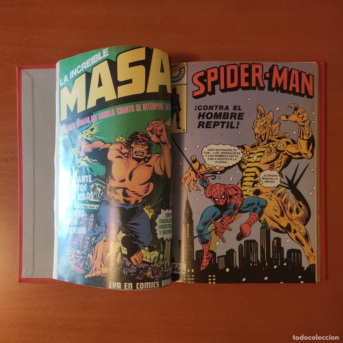 Tebeos: SPIDERMAN C&Oacute;MICS BRUGUERA TOMO ENCUADERNADO 5 N&ordm;.