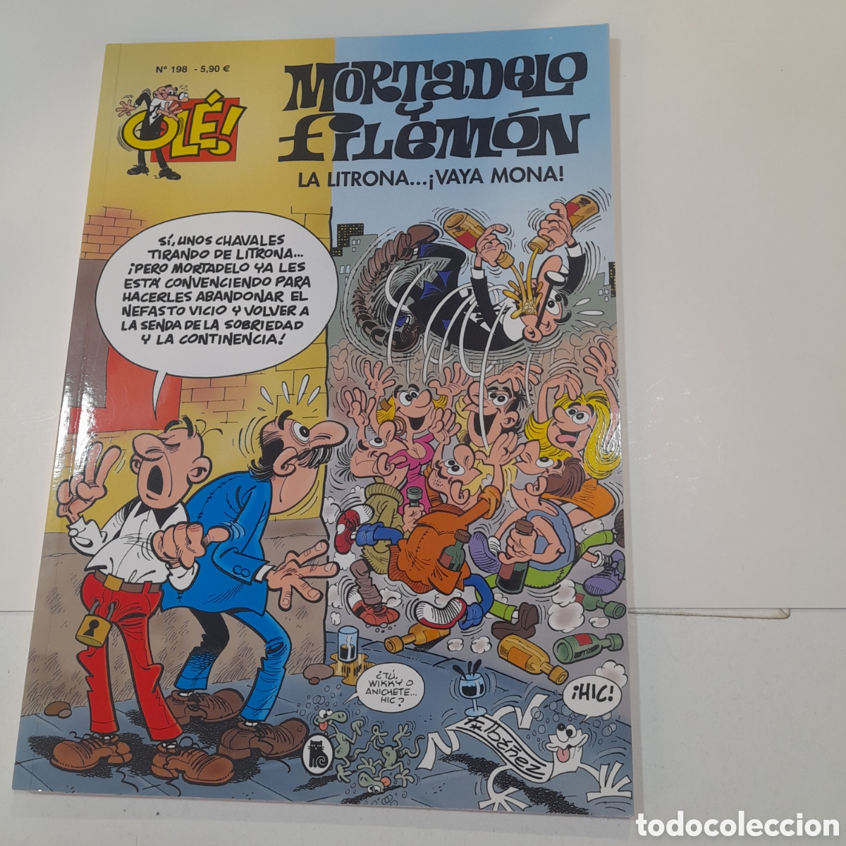 Tebeos: Tebeo Mortadelo y Filemon N&deg; 198