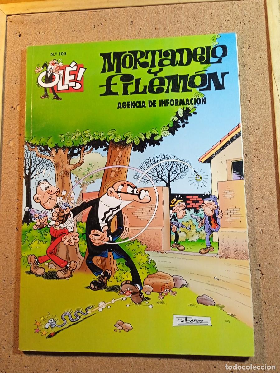 Tebeos: TEBEO DE OLE MORTADELO Y FILEMON EN AGENCIA DE INFORMACION DEL A&Ntilde;O 1995 N&ordm; 106