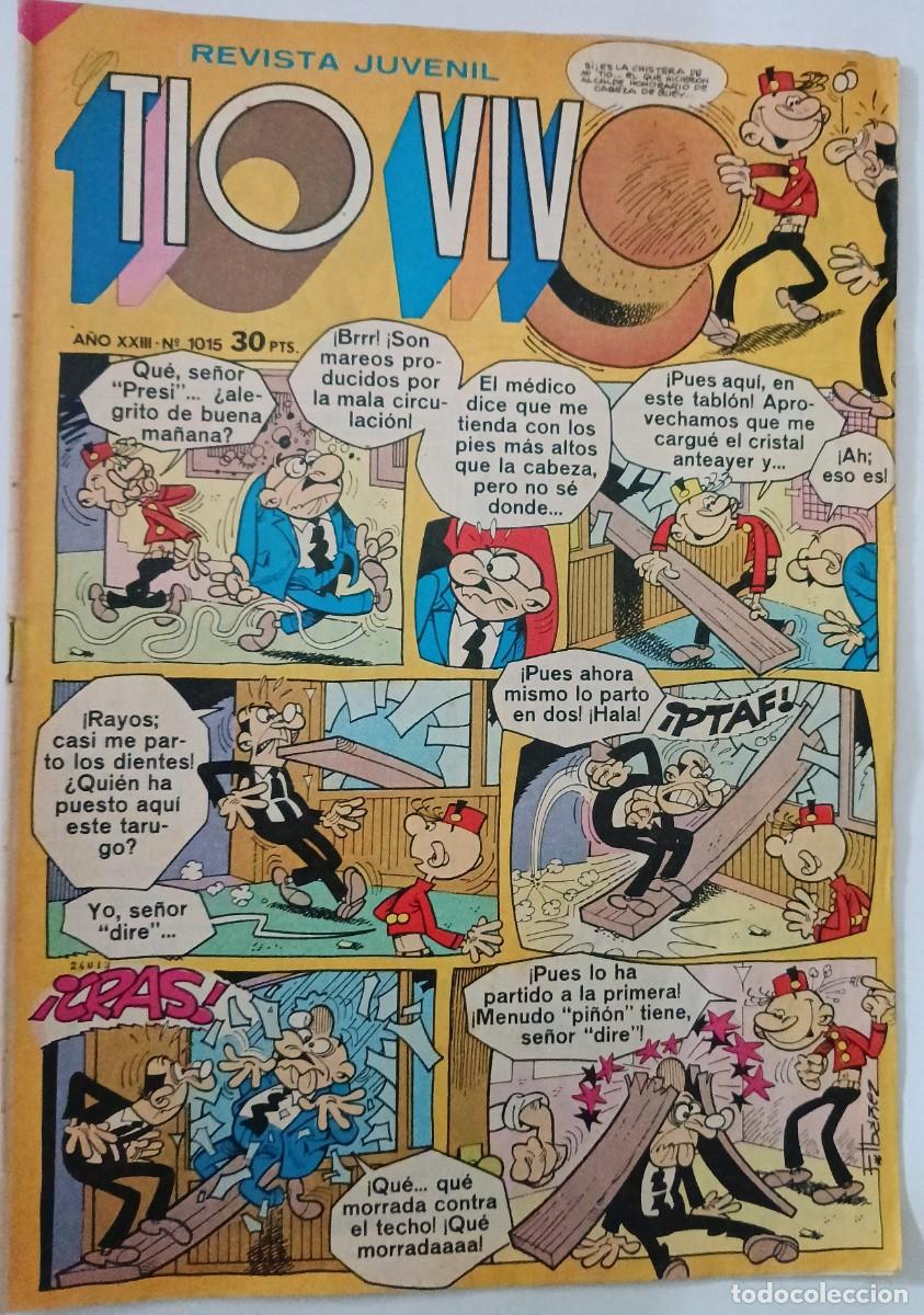 Tebeos: T&Iacute;O VIVO SEMANAL-BRUGUERA- N&ordm; 1015 -TROTAMUNDO-STEVE DAMON-1981-CORRECTO-DIF&Iacute;CIL-LEA-VEA-1646