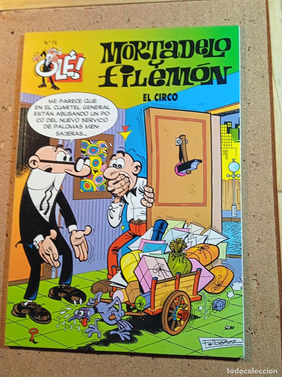Tebeos: TEBEO DE OLE MORTADELO Y FILEMON EN EL CIRCO DEL A&Ntilde;O 1997 N&ordm; 72