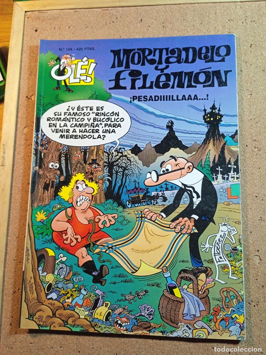 Tebeos: TEBEO DE OLE MORTADELO Y FILEMON EN PESADIIIILLAAA... DEL A&Ntilde;O 2000 N&ordm; 124