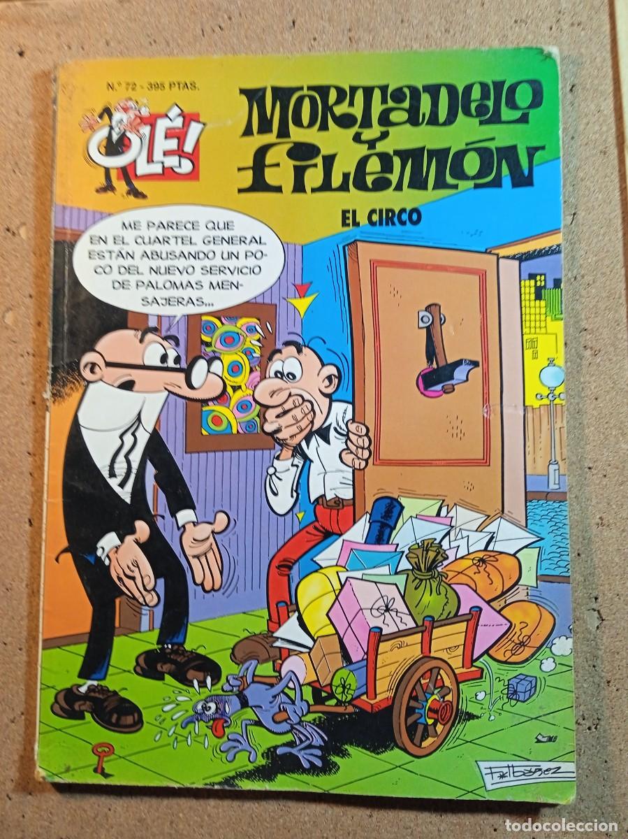 Tebeos: TEBEO DE OLE MORTADELO Y FILEMON EN EL CIRCO DEL A&Ntilde;O 1997 N&ordm; 72