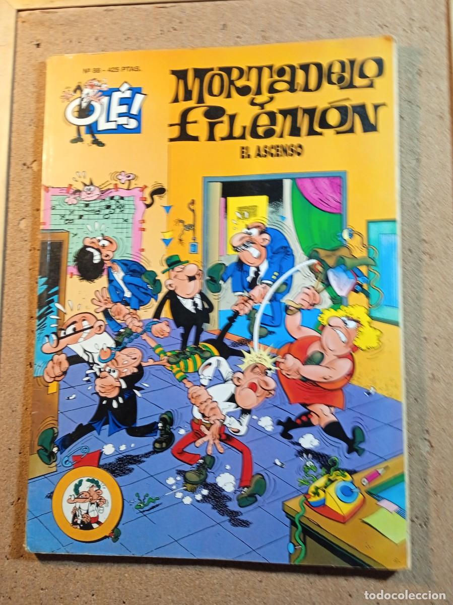Tebeos: TEBEO DE OLE MORTADELO Y FILEMON EN EL ASCENSO DEL A&Ntilde;O 2000 N&ordm; 88