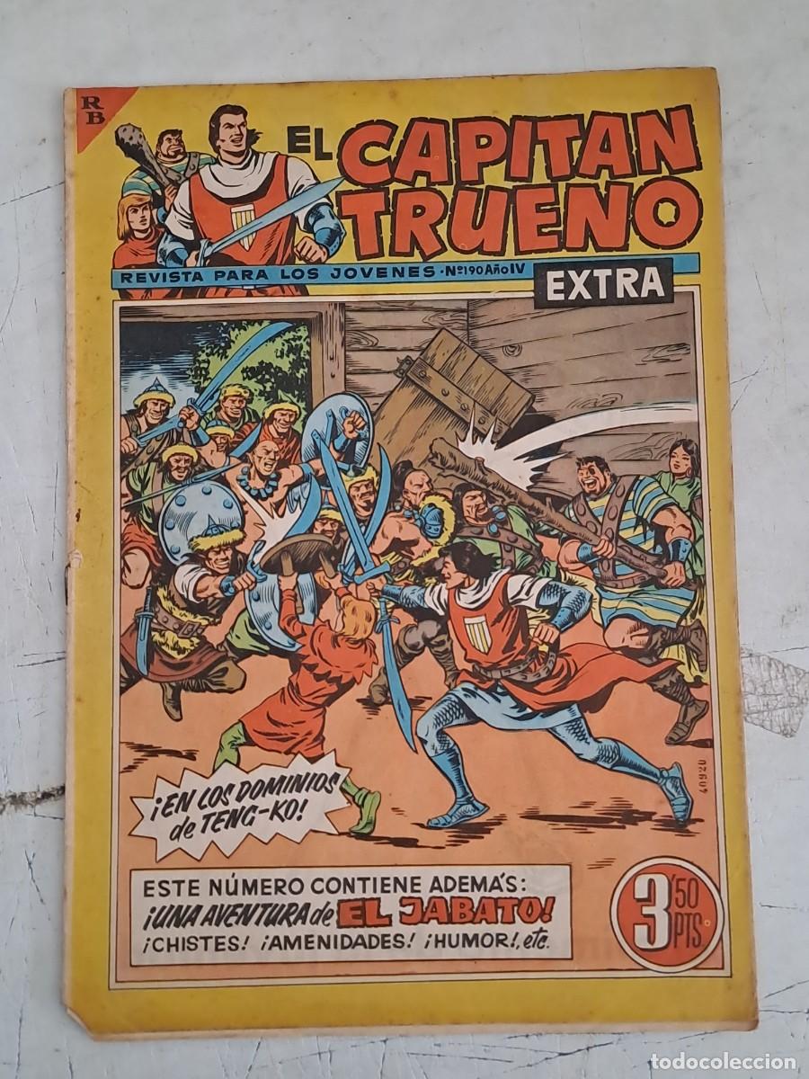 Livros de Banda Desenhada: El Capit&aacute;n Trueno extra 190, Bruguera en buen estado Bolsa DA