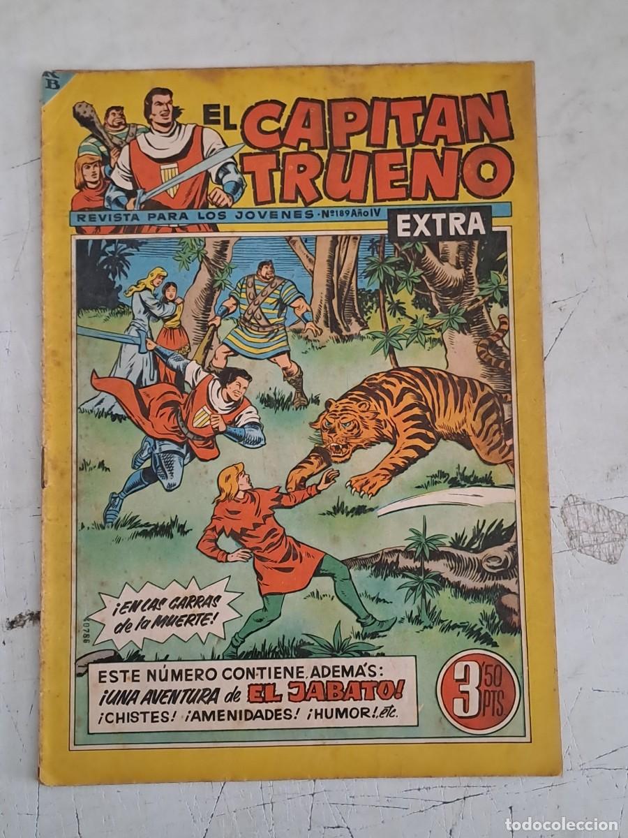 Livros de Banda Desenhada: El Capit&aacute;n Trueno extra 189, Bruguera en buen estado Bolsa DA