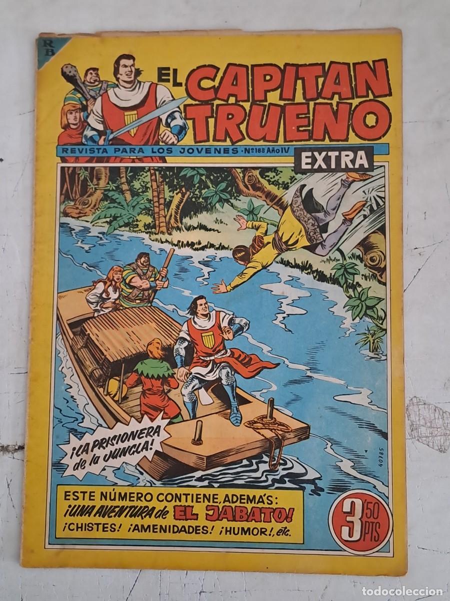 Livros de Banda Desenhada: El Capit&aacute;n Trueno extra 188, Bruguera en buen estado Bolsa DA