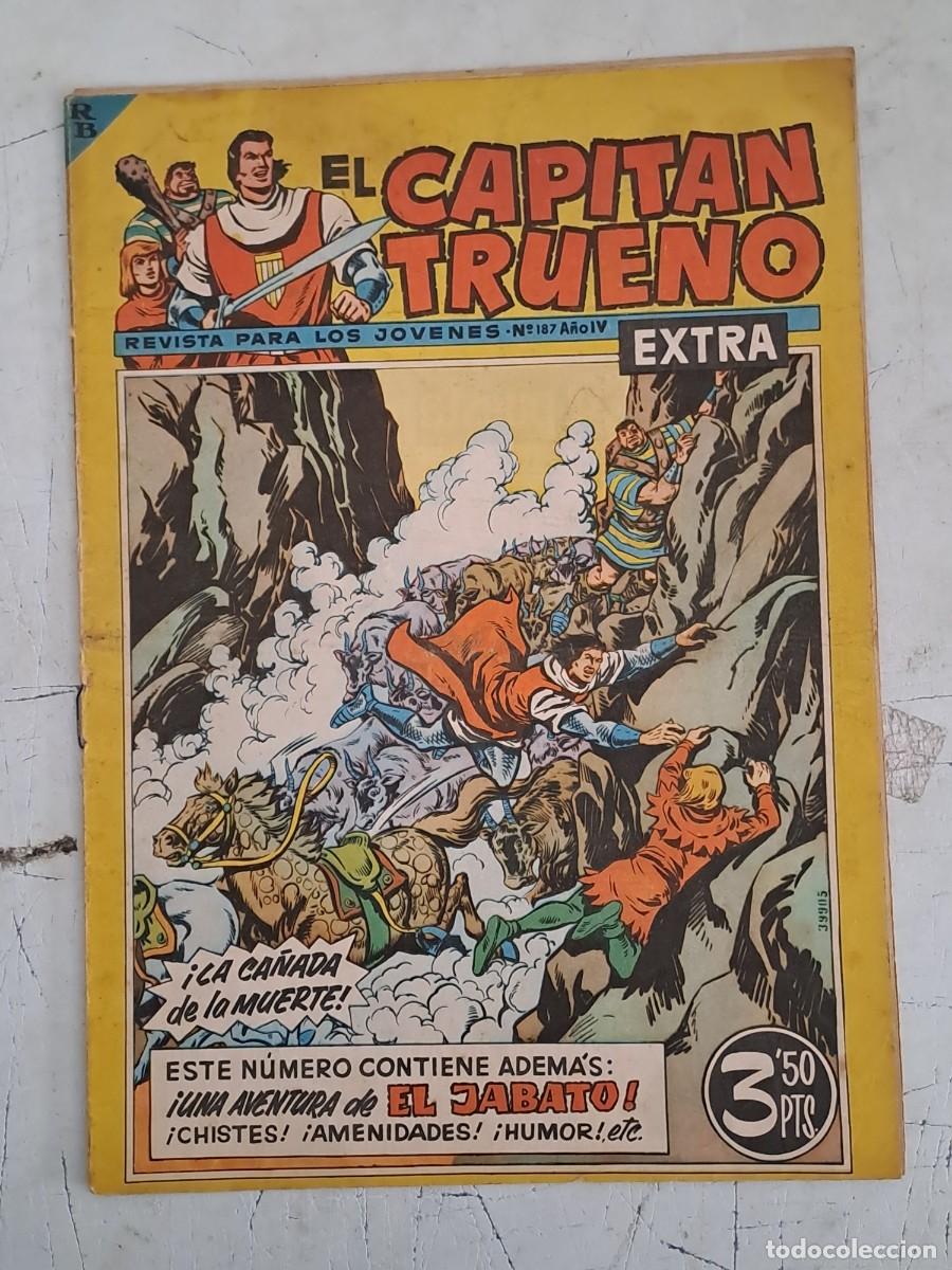 Livros de Banda Desenhada: El Capit&aacute;n Trueno extra 187, Bruguera en buen estado Bolsa DA