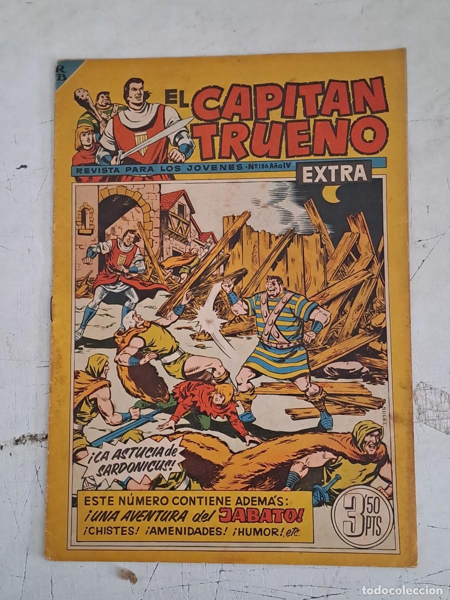 Livros de Banda Desenhada: El Capit&aacute;n Trueno extra 186, Bruguera en buen estado Bolsa DA