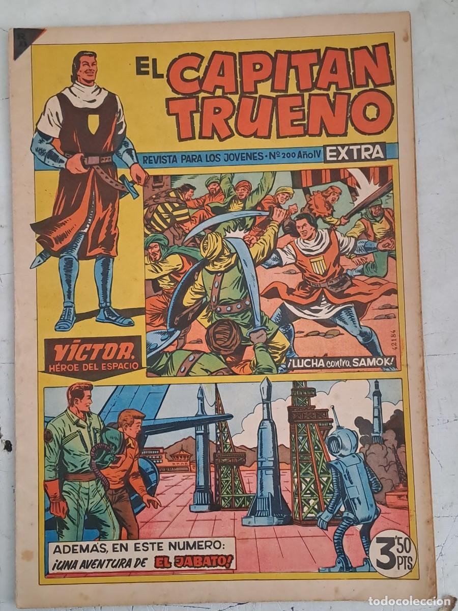 Livros de Banda Desenhada: El Capit&aacute;n Trueno extra 200, Bruguera en buen estado Bolsa DA