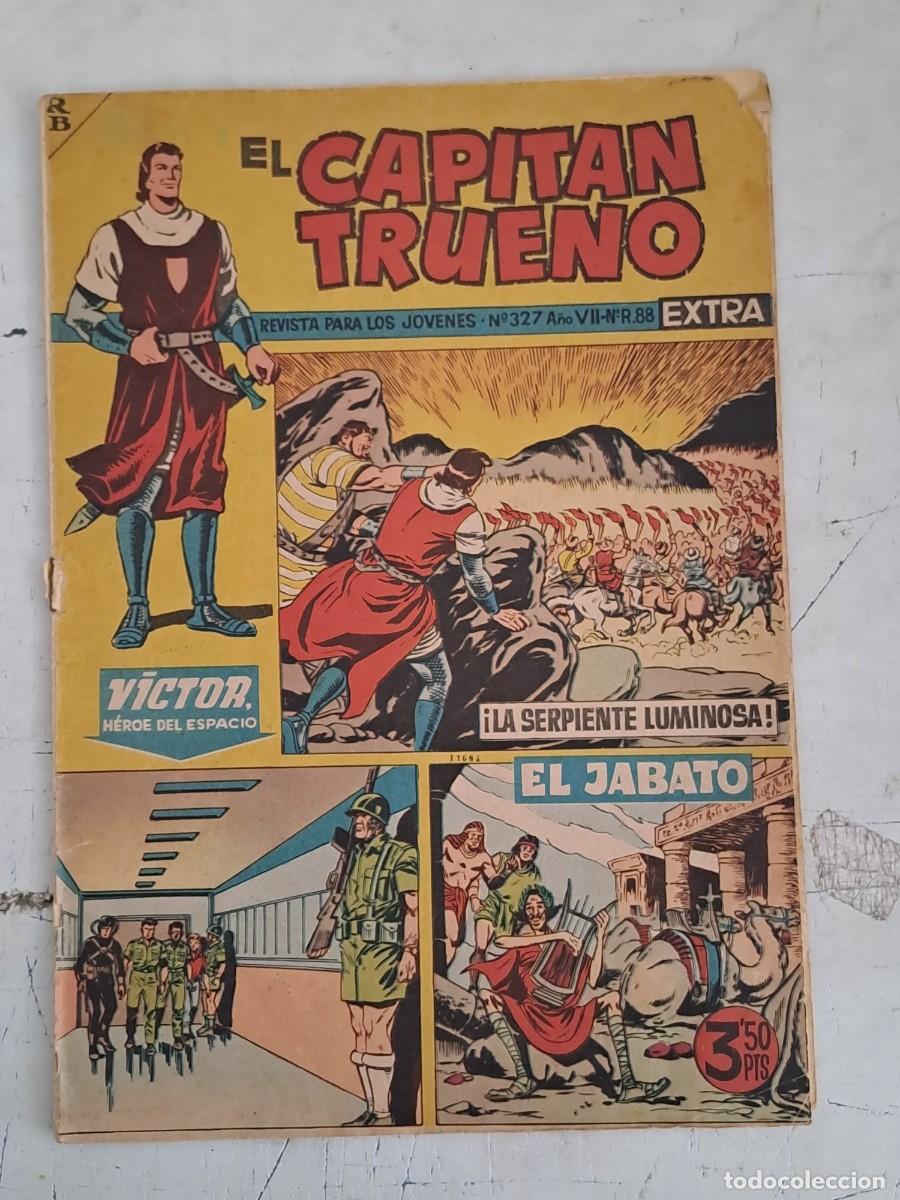 Livros de Banda Desenhada: El Capit&aacute;n Trueno extra 327, Bruguera en buen estado Bolsa DA