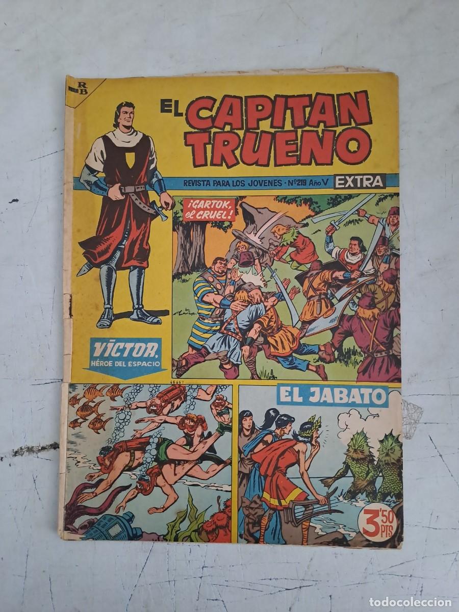 Livros de Banda Desenhada: El Capit&aacute;n Trueno extra 219, Bruguera en buen estado Bolsa DA