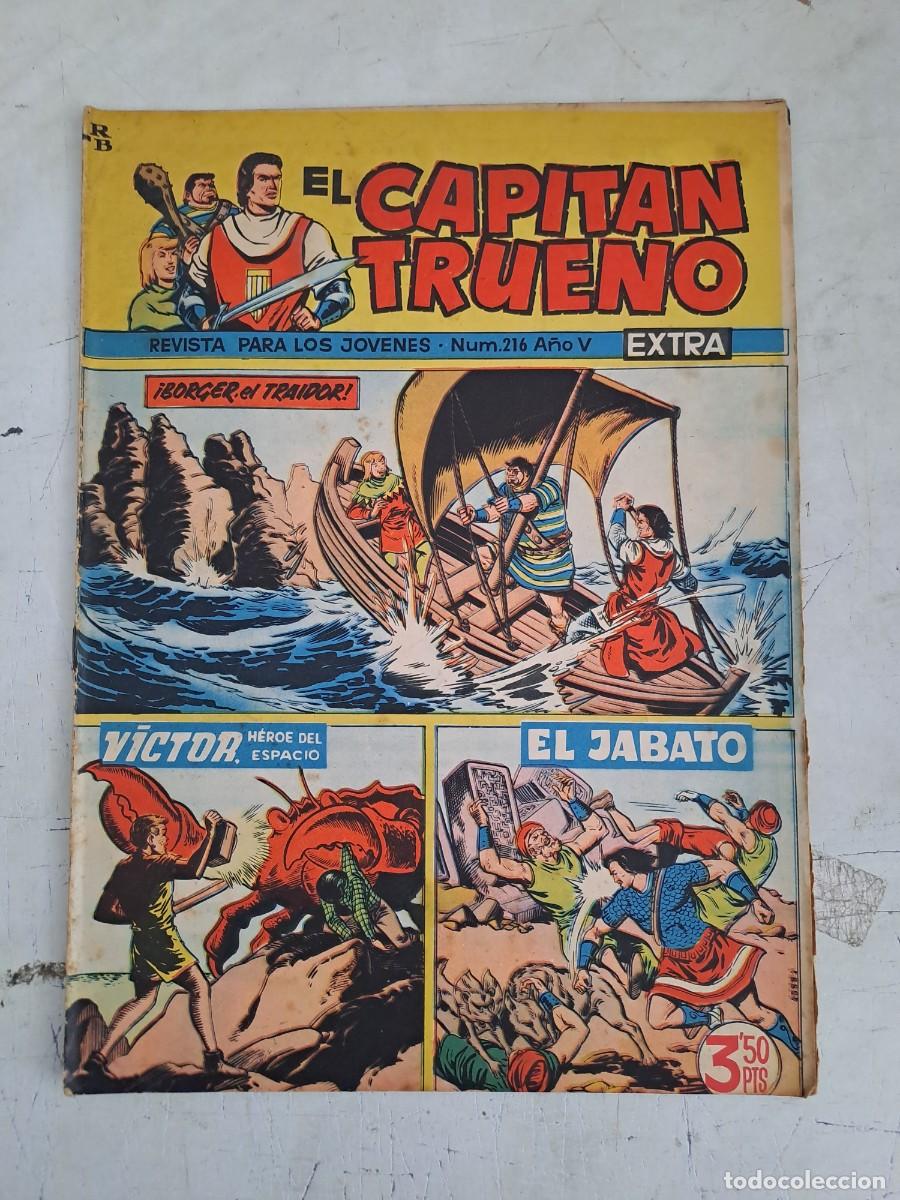Livros de Banda Desenhada: El Capit&aacute;n Trueno extra 216, Bruguera en buen estado Bolsa DA