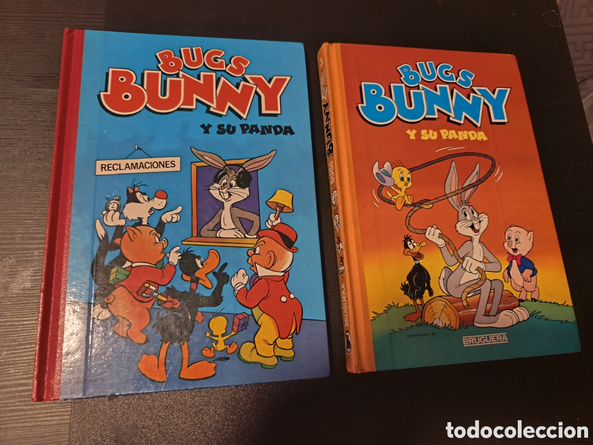 Tebeos: BUGS BUNNY Y SU PANDA TOMO 2 - BUGS BUNNY Y SU PANDA TOMO 3 EDITORIAL BRUGUERA PIOLIN,PORKI,COYOTE..