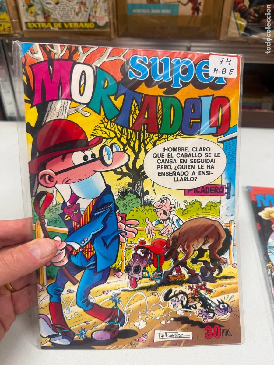 Tebeos: SUPER MORTADELO EDITORIAL BRUGUERA NUMERO 74 MUY BUEN ESTADO