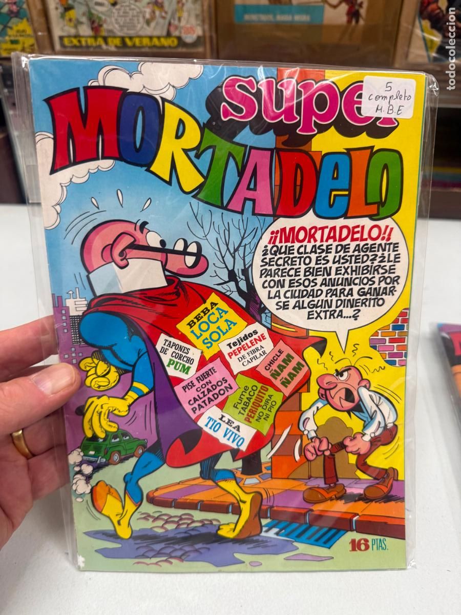 Tebeos: SUPER MORTADELO EDITORIAL BRUGUERA NUMERO 5 MUY BUEN ESTADO