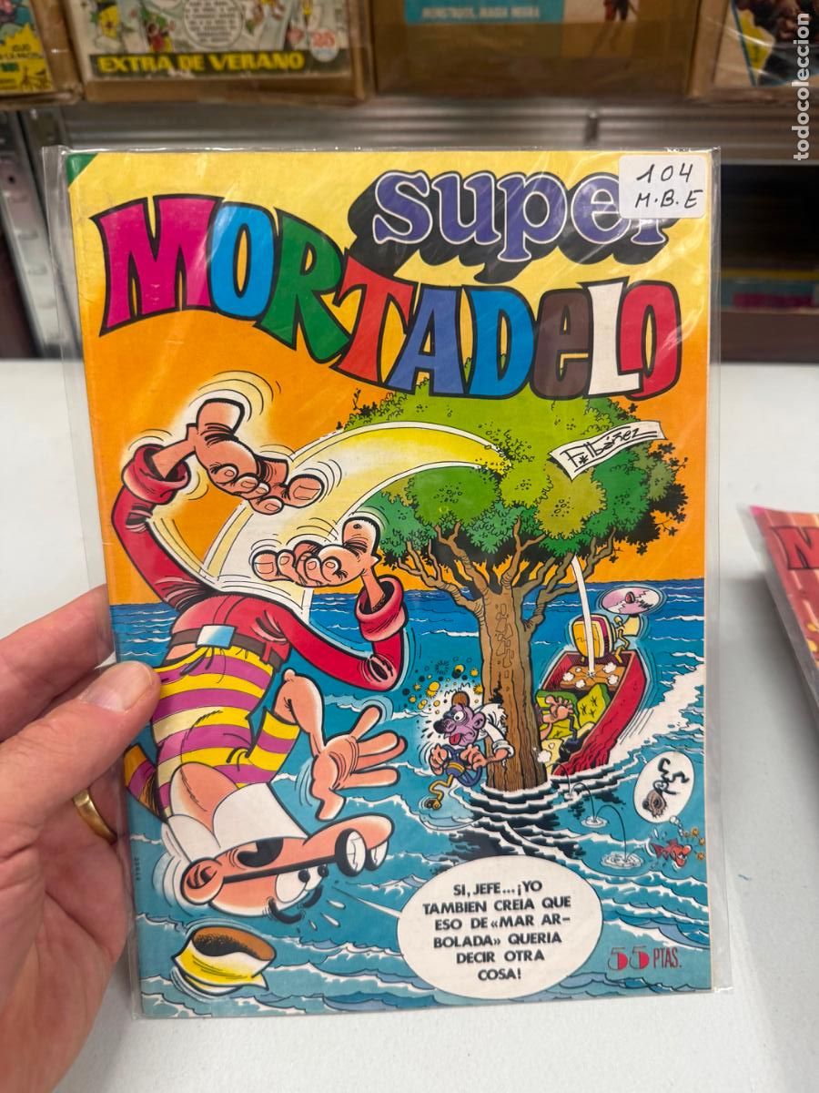 Tebeos: SUPER MORTADELO EDITORIAL BRUGUERA NUMERO 104 MUY BUEN ESTADO