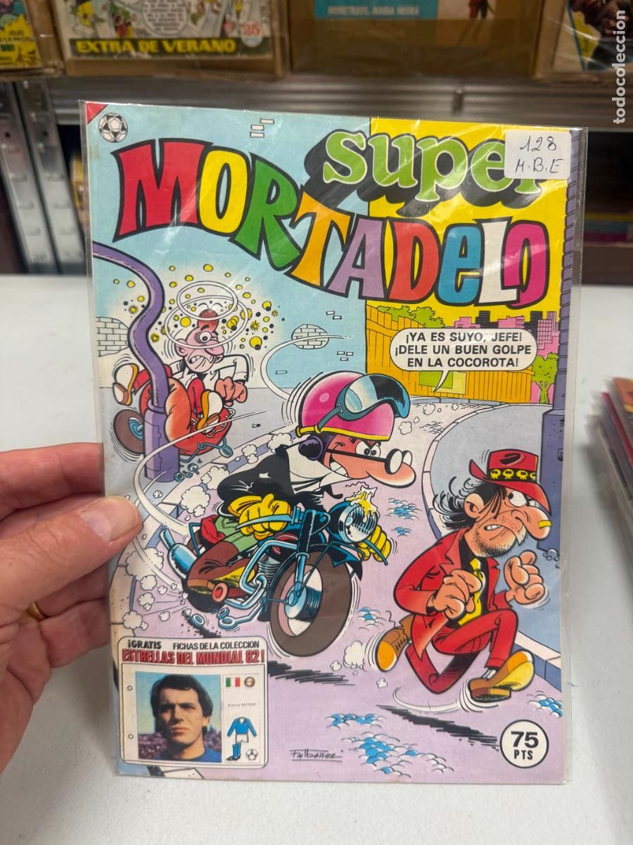 Tebeos: SUPER MORTADELO EDITORIAL BRUGUERA NUMERO 128 MUY BUEN ESTADO