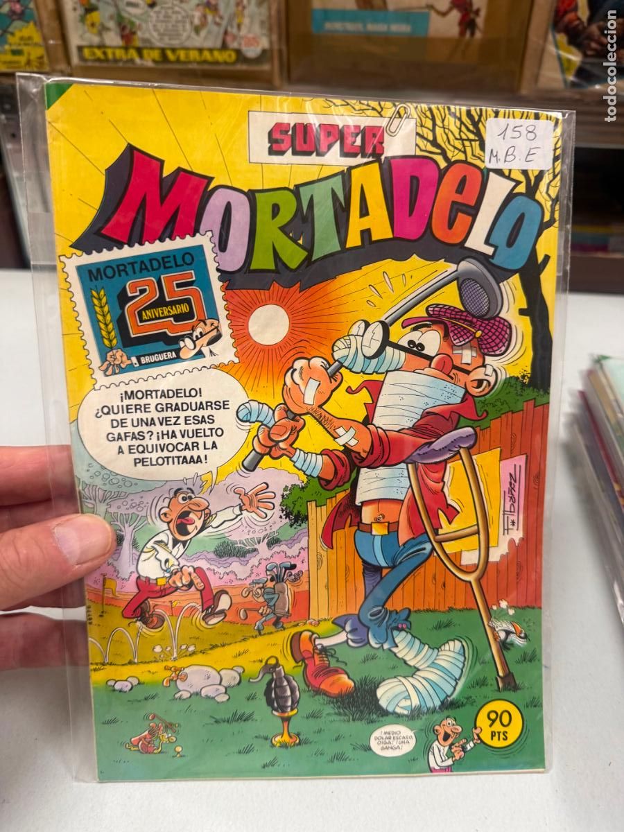 Giornalini: SUPER MORTADELO EDITORIAL BRUGUERA NUMERO 158 MUY BUEN ESTADO