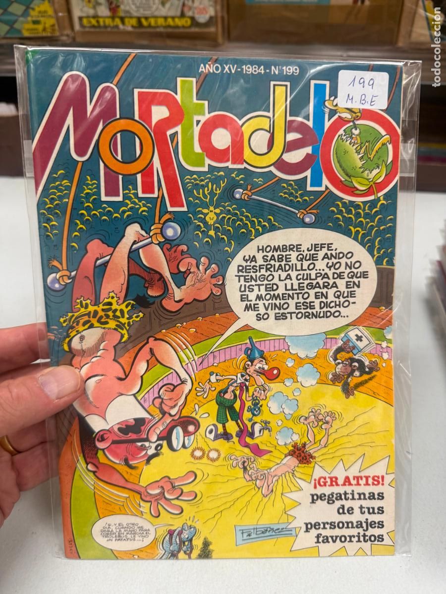 Giornalini: SUPER MORTADELO EDITORIAL BRUGUERA NUMERO 199 MUY BUEN ESTADO